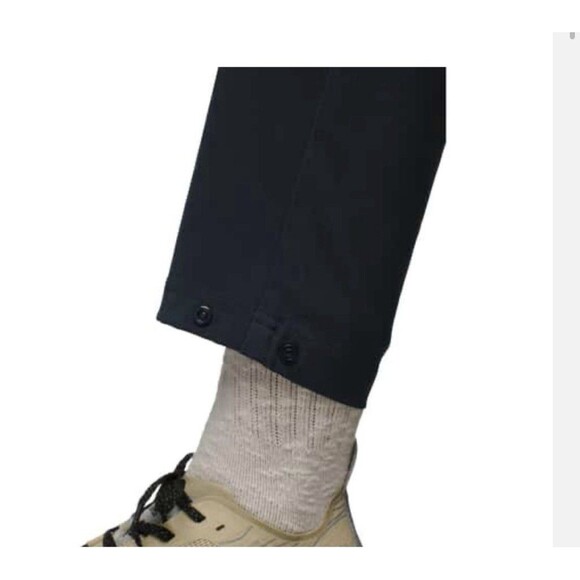 prAna NEW Wonderland Rocks Pant Womens M Charcoal Gray Stretch Pockets Pull On - Picture 7 of 16